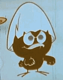 Gif animé Caliméro balance
